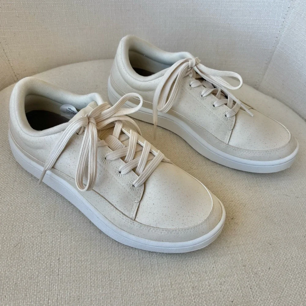 ALLBIRDS Plant Pacer PP Sneakers Natural White Blizzard Size 6 Eco-Friendly